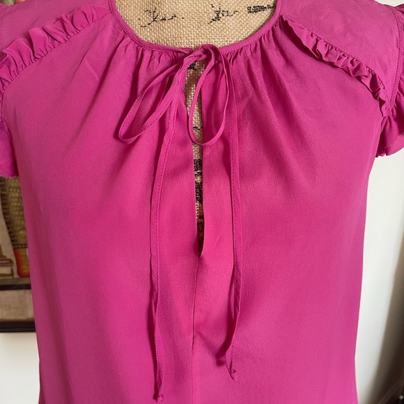 Pinko pink blouse top size 4 - Picture 3 of 10